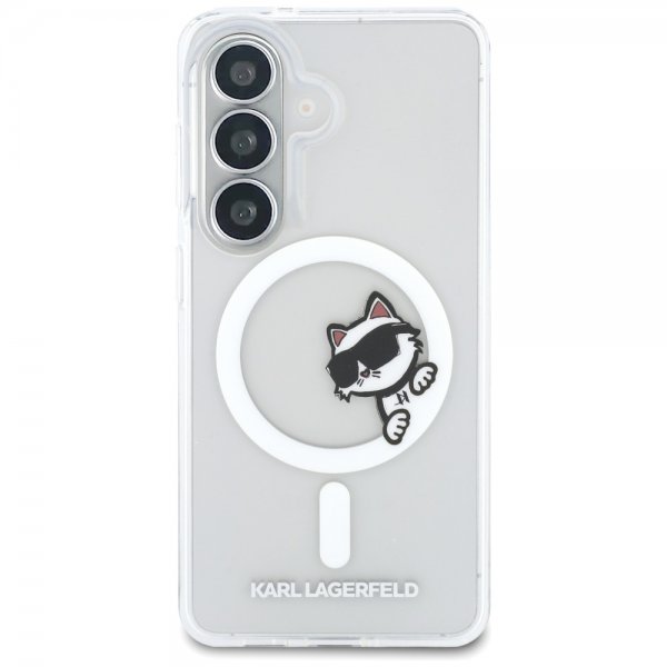 Karl Lagerfeld Samsung Galaxy S26 Plus Skal Choupette Peekaboo MagSafe Transparent