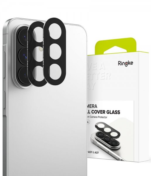 Ringke Samsung Galaxy A37/Galaxy A57 Kameraskydd Camera Full Cover 2-pack