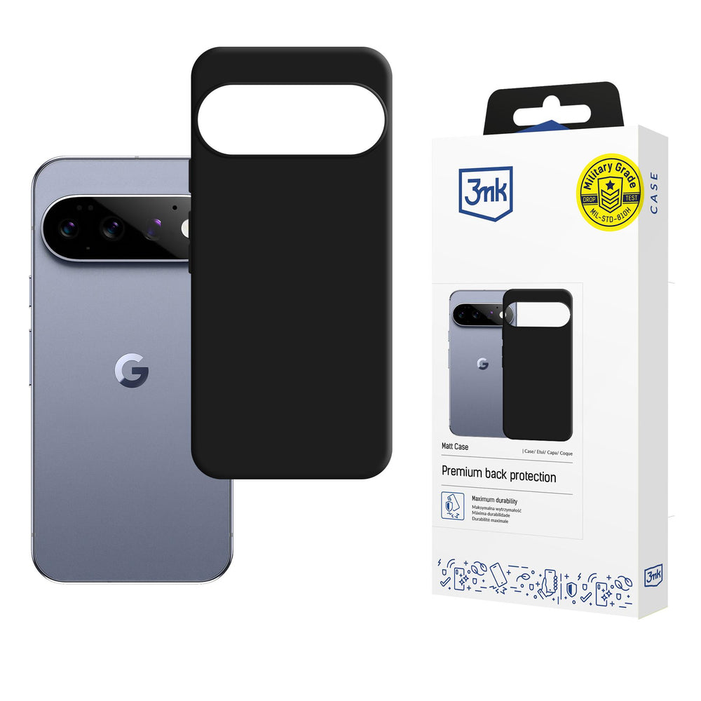 3mk Google Pixel 11/Google Pixel 11 Pro Skal Matt Case Svart