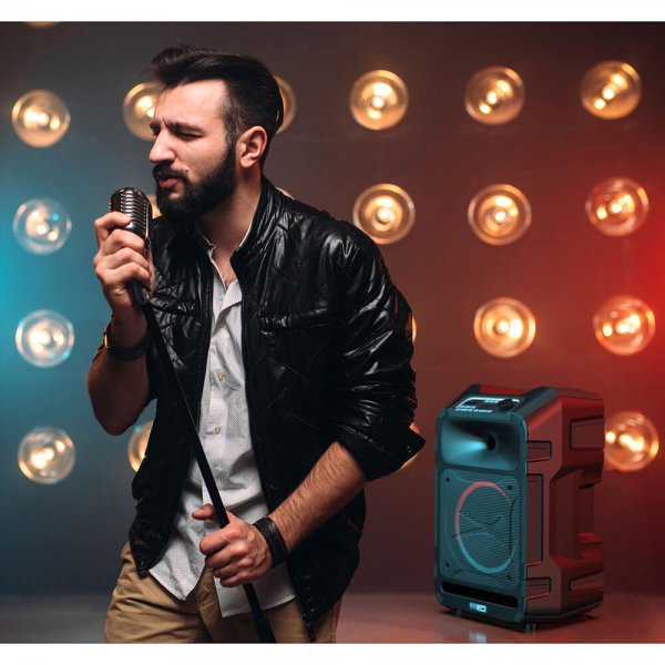 Altec Lansing Högtalare IMT9100 SonicBoom150 Partyspeaker Svart