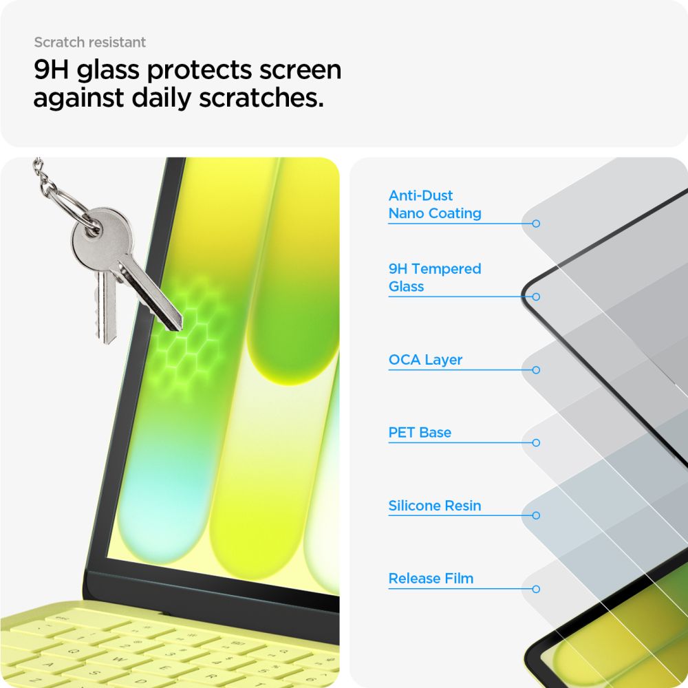 Spigen MacBook Neo 13 Skärmskydd Glas.tR Slim