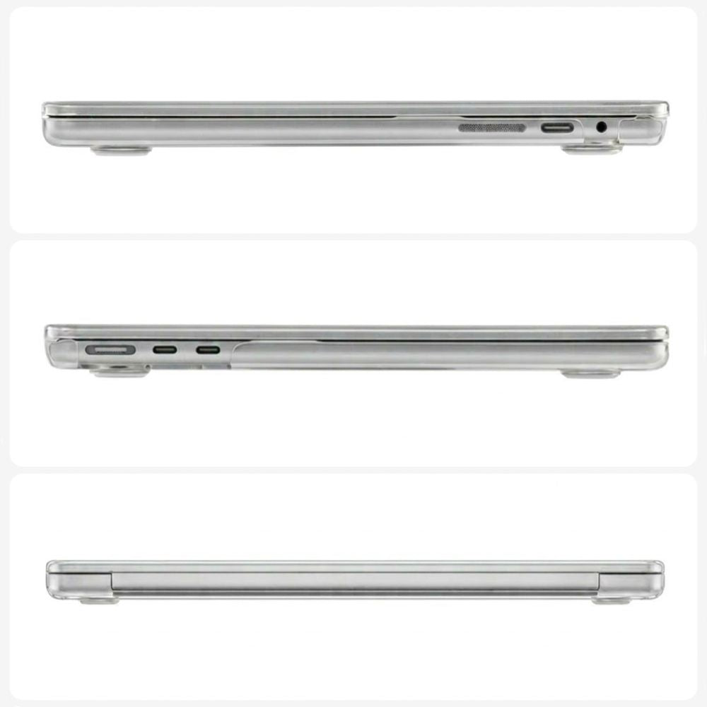 Tech-Protect MacBook Neo 13 Skal SoftShell Transparent