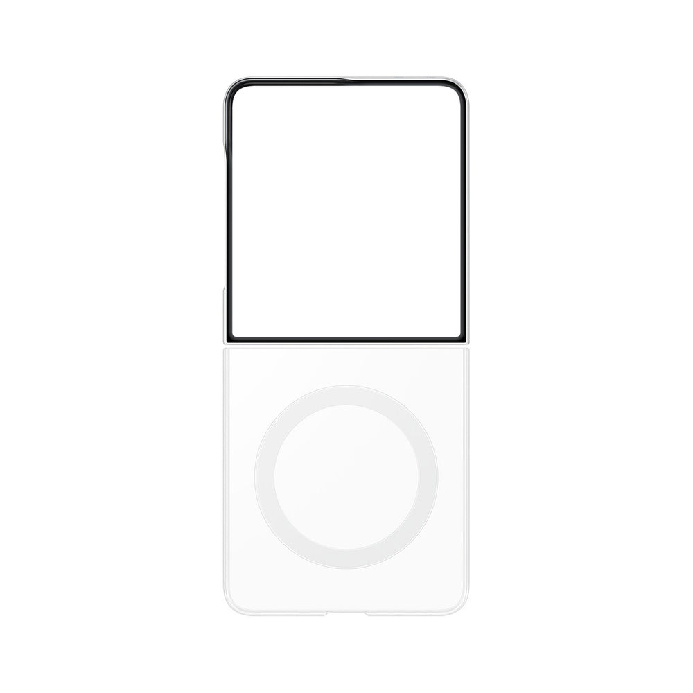 Samsung Original Samsung Galaxy Z Flip 8 Skal Clear Magnet Case Transparent
