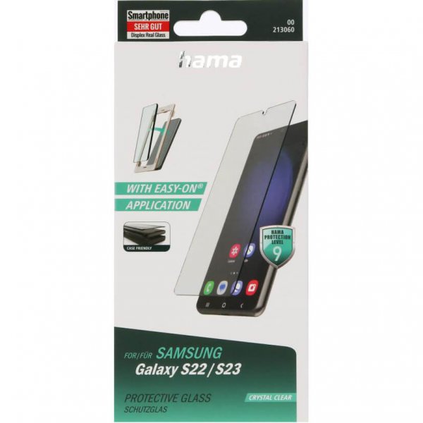 Hama Samsung Galaxy S22/Galaxy S23 Skärmskydd Protective Glass
