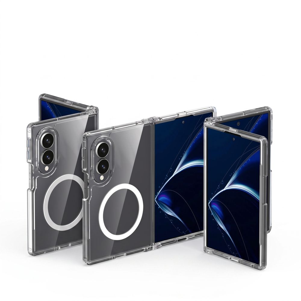 Tech-Protect Samsung Galaxy Z Fold 8 Skal FlexAir Hybrid MagSafe Transparent