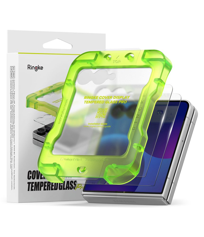 Ringke Samsung Galaxy Z Flip 8 Skärmskydd Easy Slide 2-pack