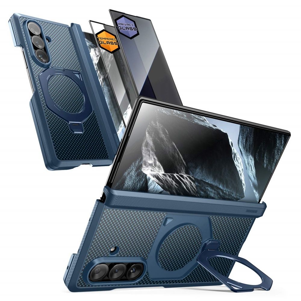 Supcase Samsung Galaxy Z Fold 8 Ultra Skal Aero MagSafe Blå