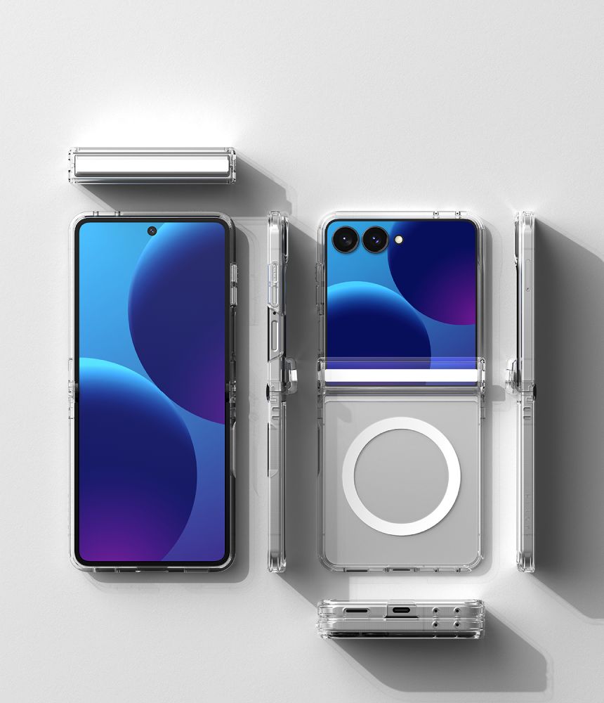 Ringke Samsung Galaxy Z Flip 8 Skal Fusion Magnetic Transparent