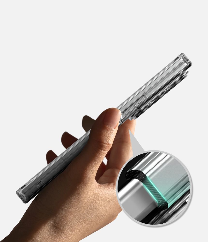 Ringke Samsung Galaxy Z Fold 8 Ultra Skal Fusion Flap Transparent