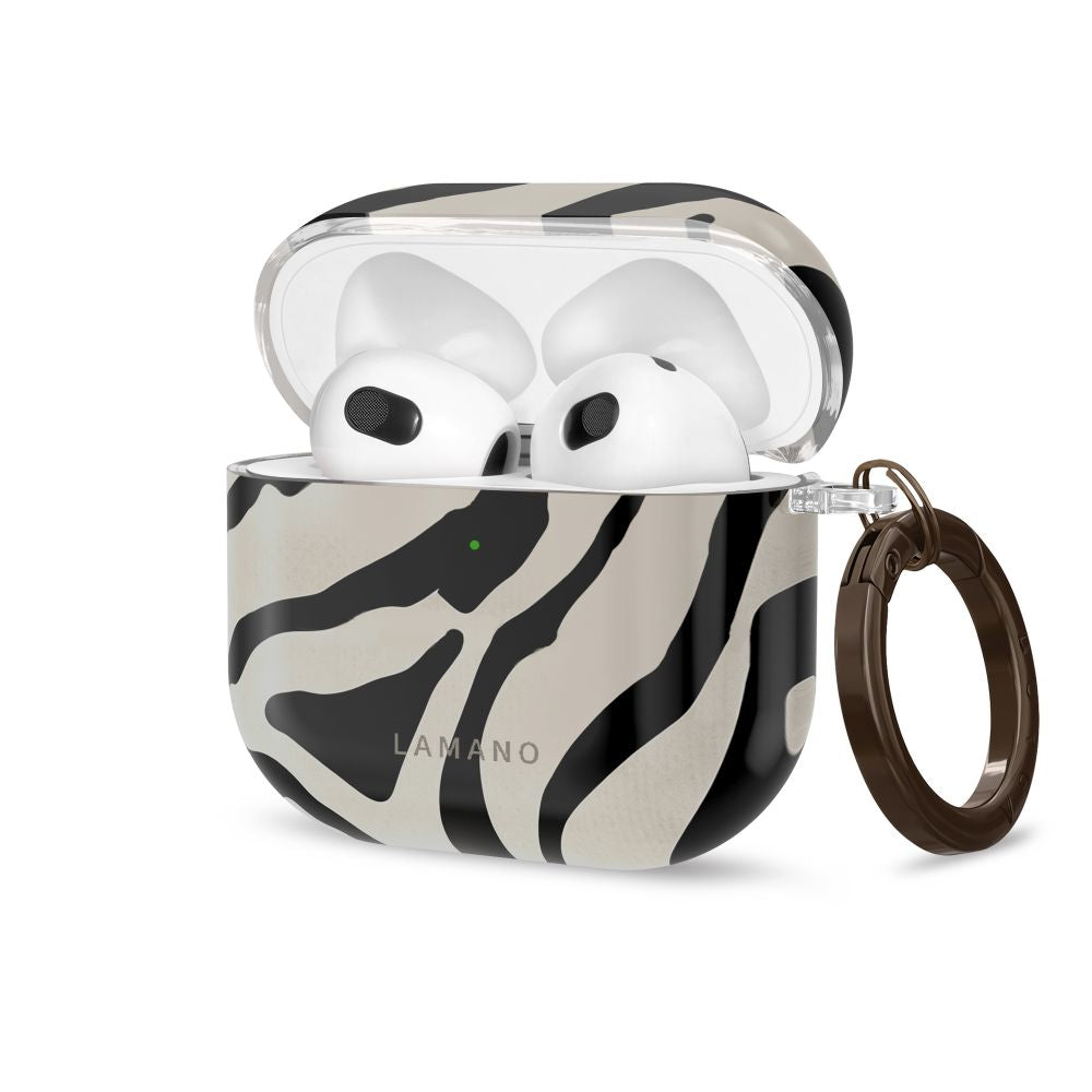 Tech-Protect AirPods 4/5 Skal Lamano Zebra