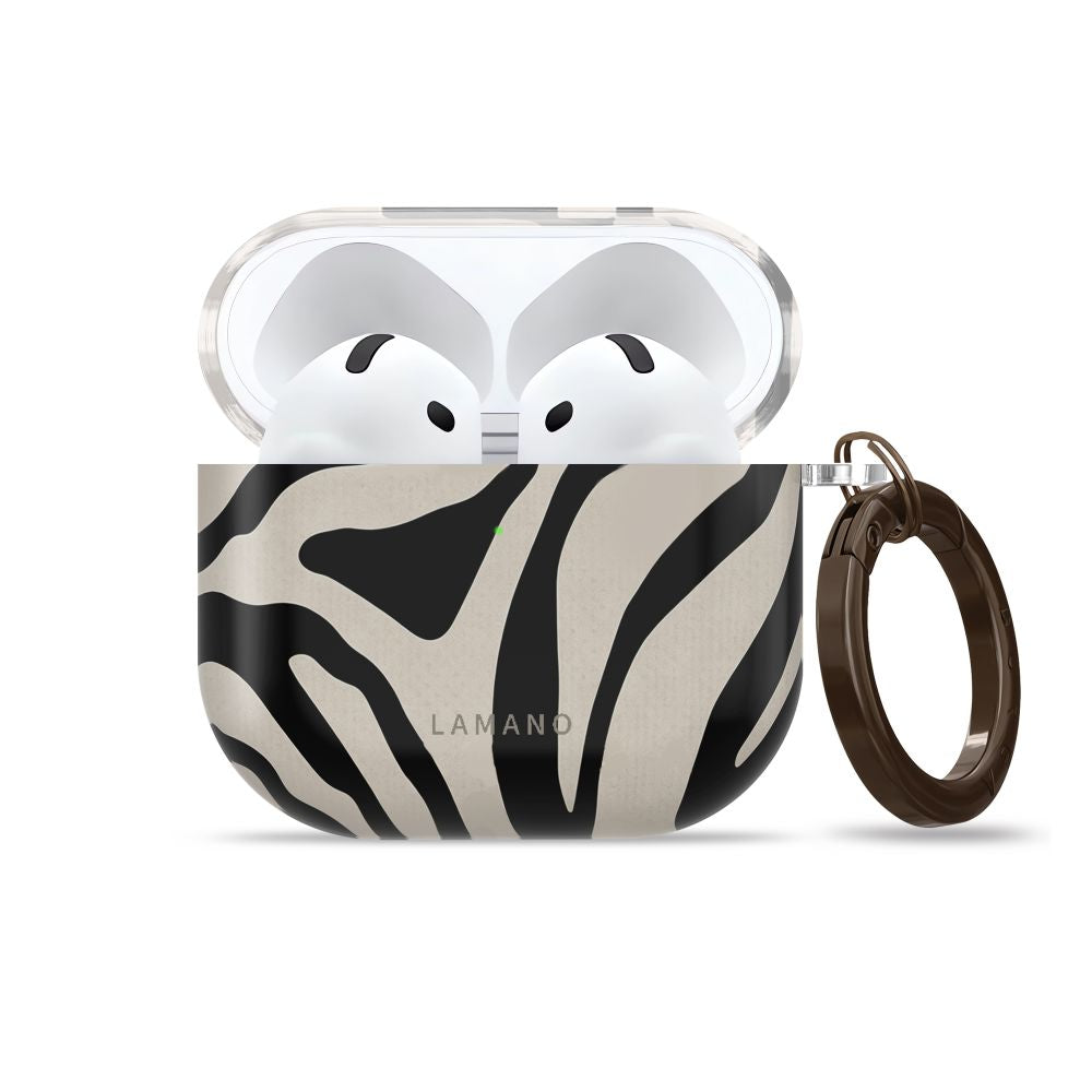 Tech-Protect AirPods 4/5 Skal Lamano Zebra