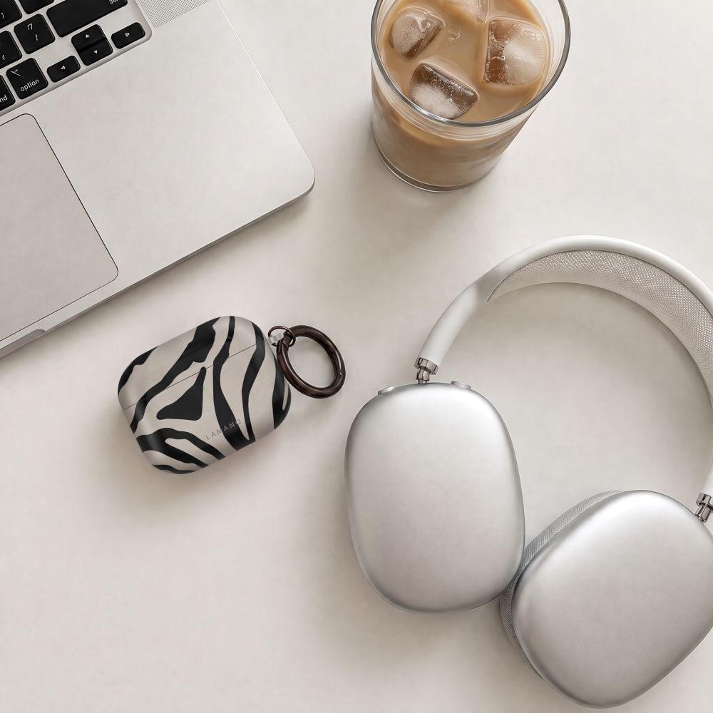 Tech-Protect AirPods 4/5 Skal Lamano Zebra