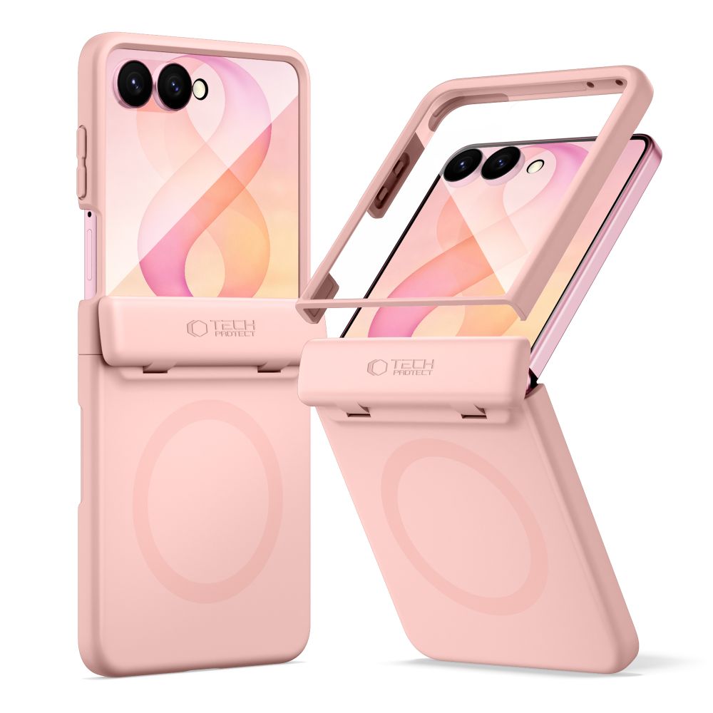 Tech-Protect Samsung Galaxy Z Flip 8 Skal Aura MagSafe Rosa