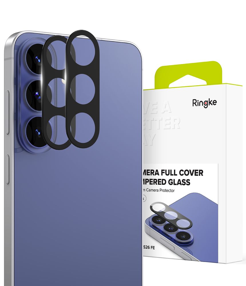 Ringke Samsung Galaxy S26 FE Kameraskydd Full Cover 2-pack