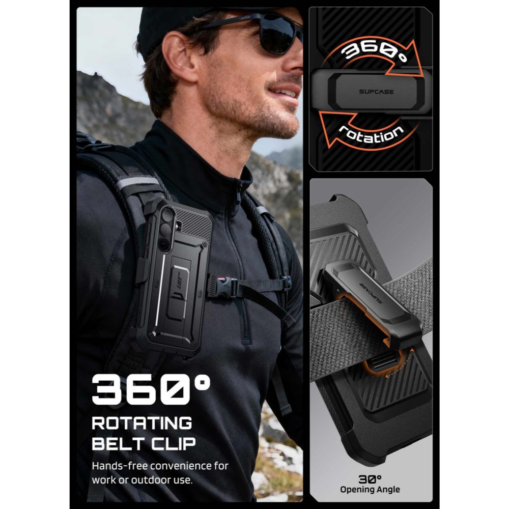 Supcase Samsung Galaxy S26 FE Skal Unicorn Beetle Pro Svart