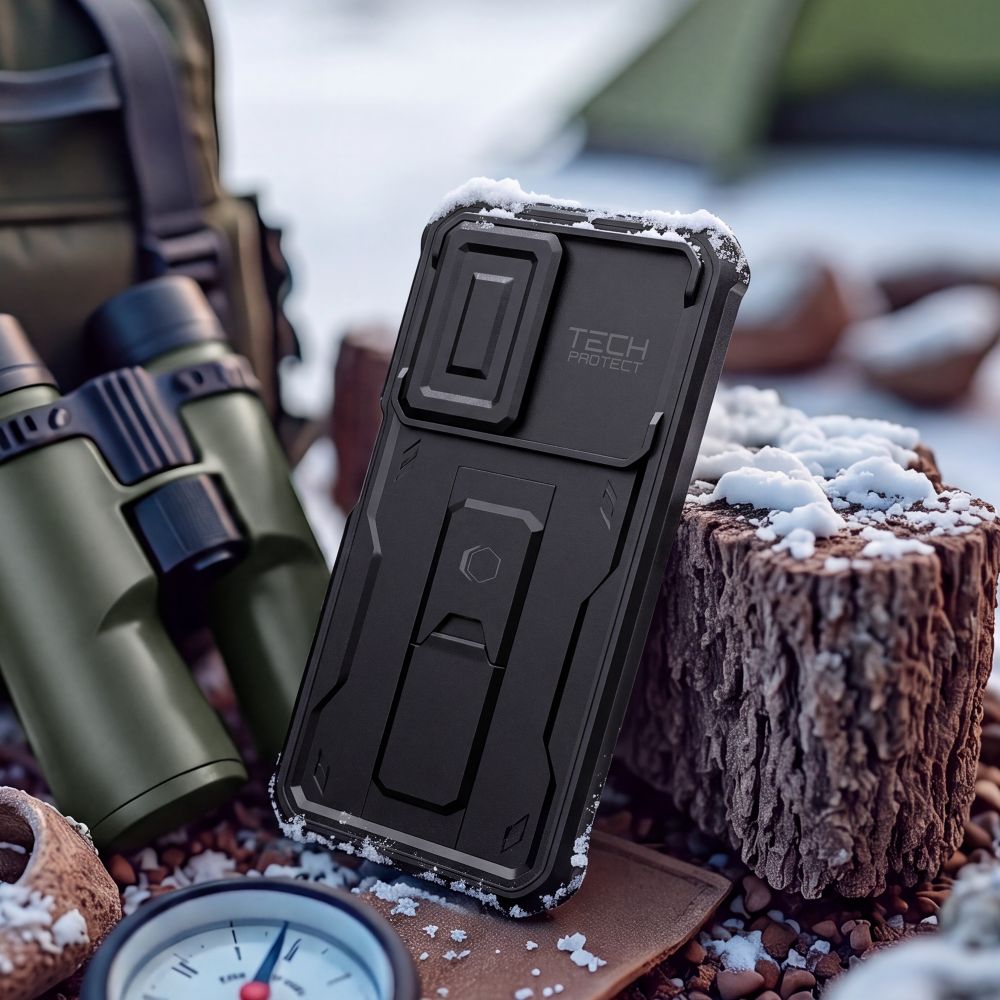 Tech-Protect Samsung Galaxy A17/A18 Skal Kevlar Cam+ Svart