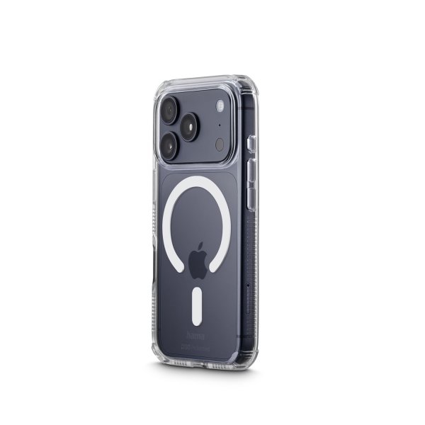 Hama iPhone 17 Pro Skal Extreme Protect MagSafe Transparent