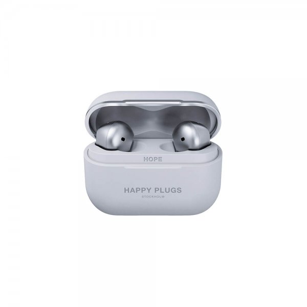 Happy Plugs Hope TWS Silver
