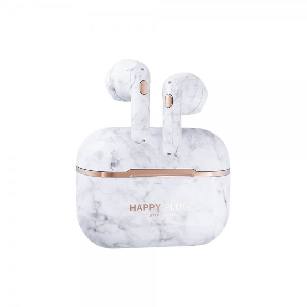 Happy Plugs Hope TWS Vit Marmor