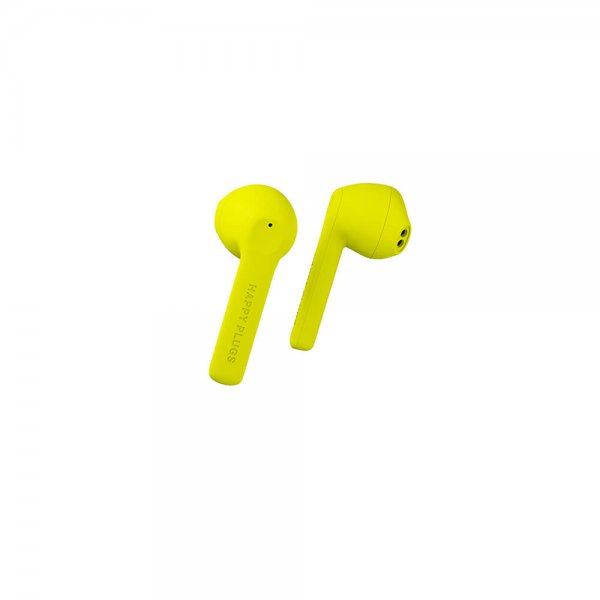 Happy Plugs Hörlurar Air 1 Go In-Ear TWS Neongul