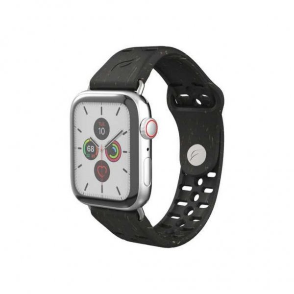 Pela Apple Watch 44/45/46mm/Apple Watch Ultra Armband Vine Svart