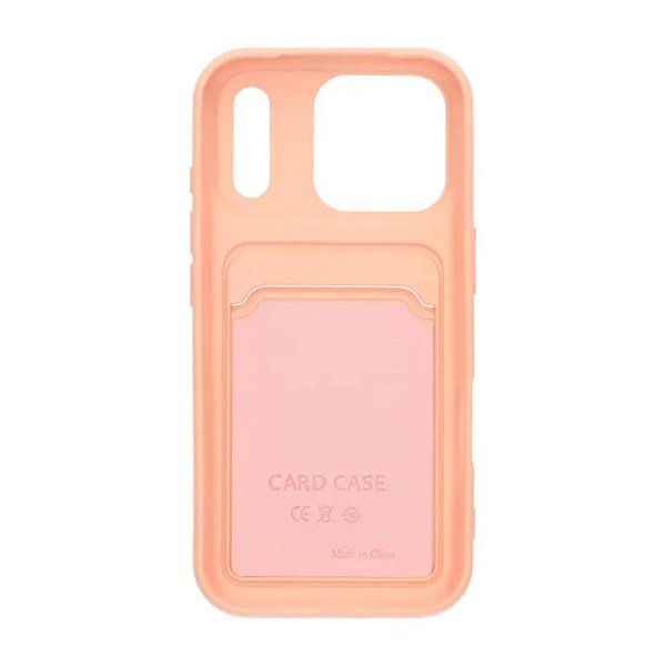 iPhone 17 Pro Skal Korthållare Rosa