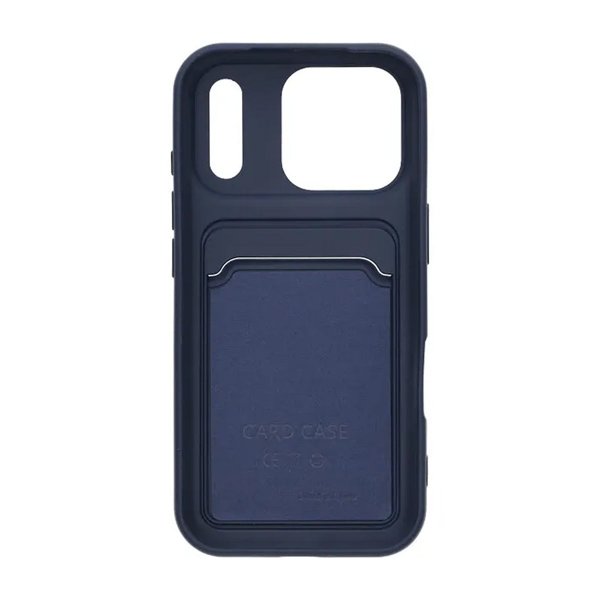 iPhone 17 Pro Skal Korthållare Blå