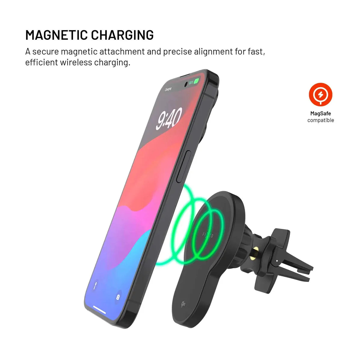 Fixed Bilhållare MagClick2 15W Qi2