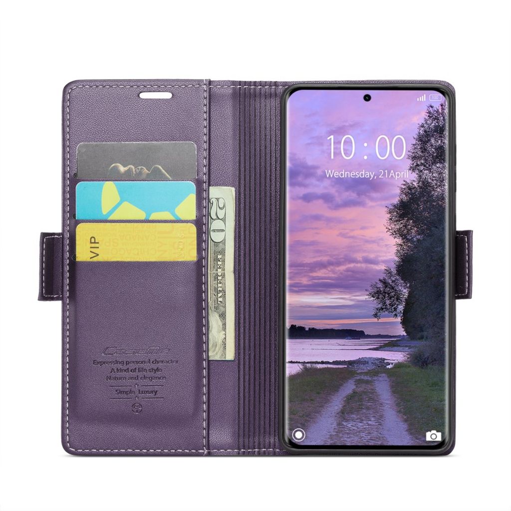 CaseMe Xiaomi Redmi Note 14 Pro 5G/14 Pro Plus 5G Fodral 023 Series Lila