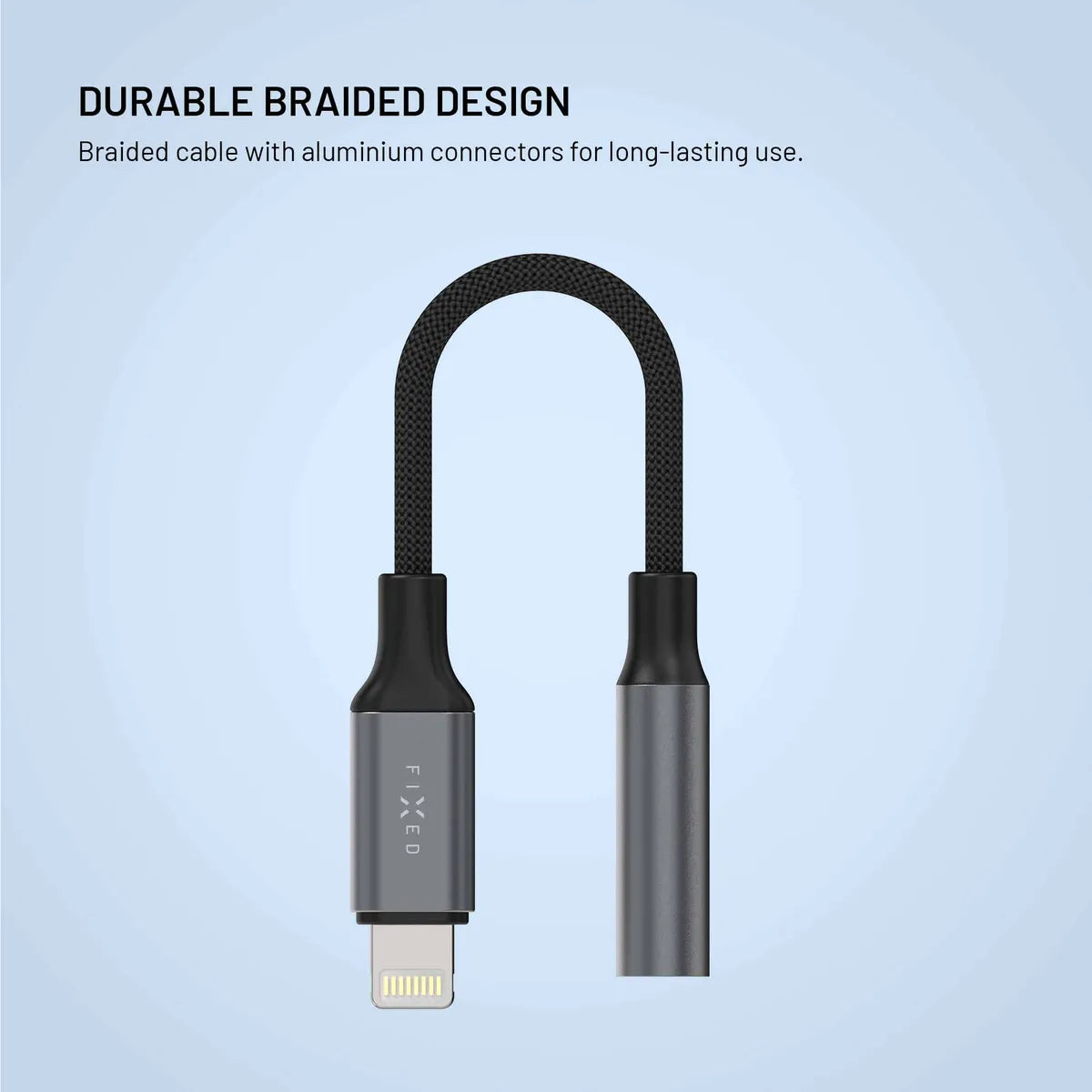 Fixed Ljudadapter Link Premium Lightning till 3.5mm