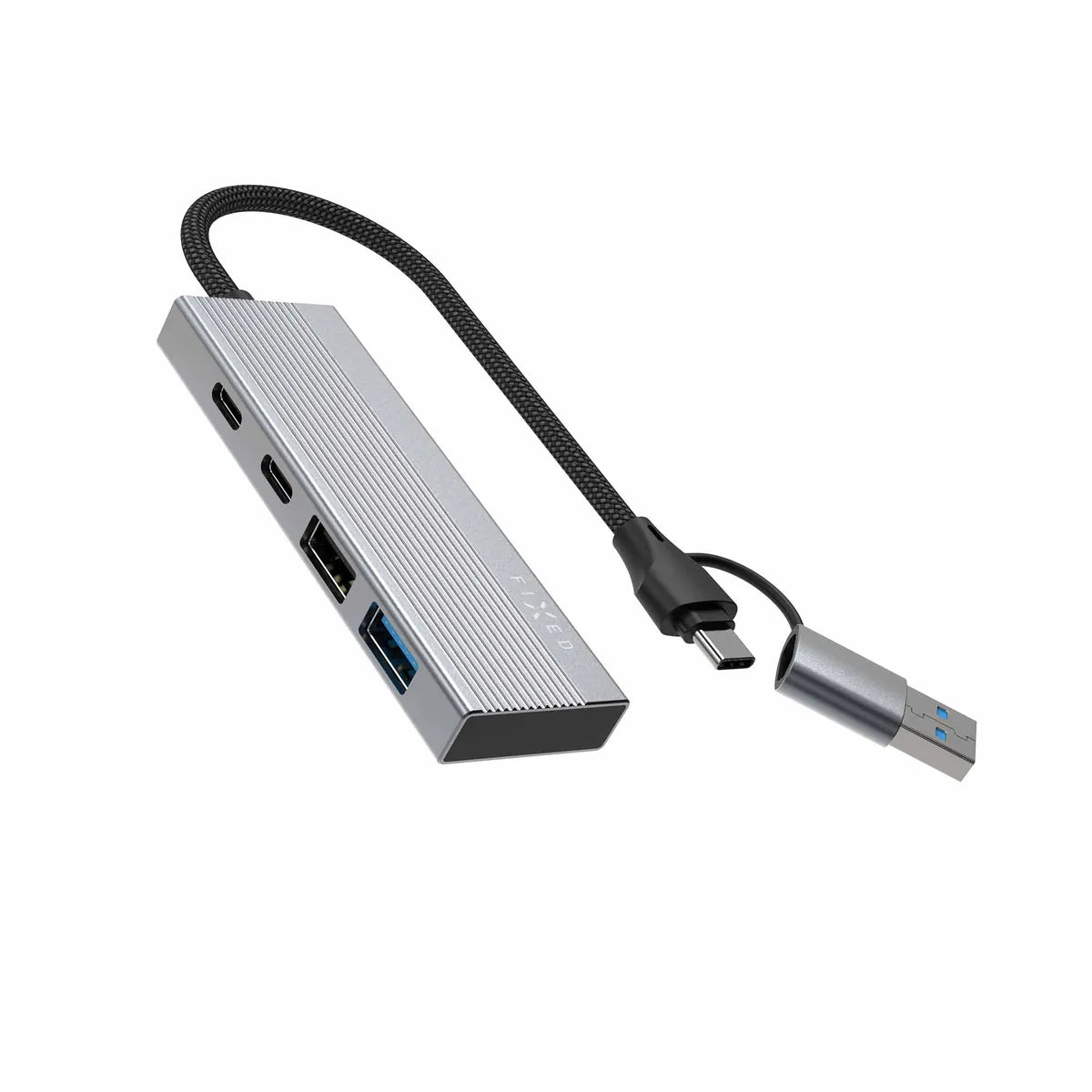 Fixed USB-hub Hub Port 4in1
