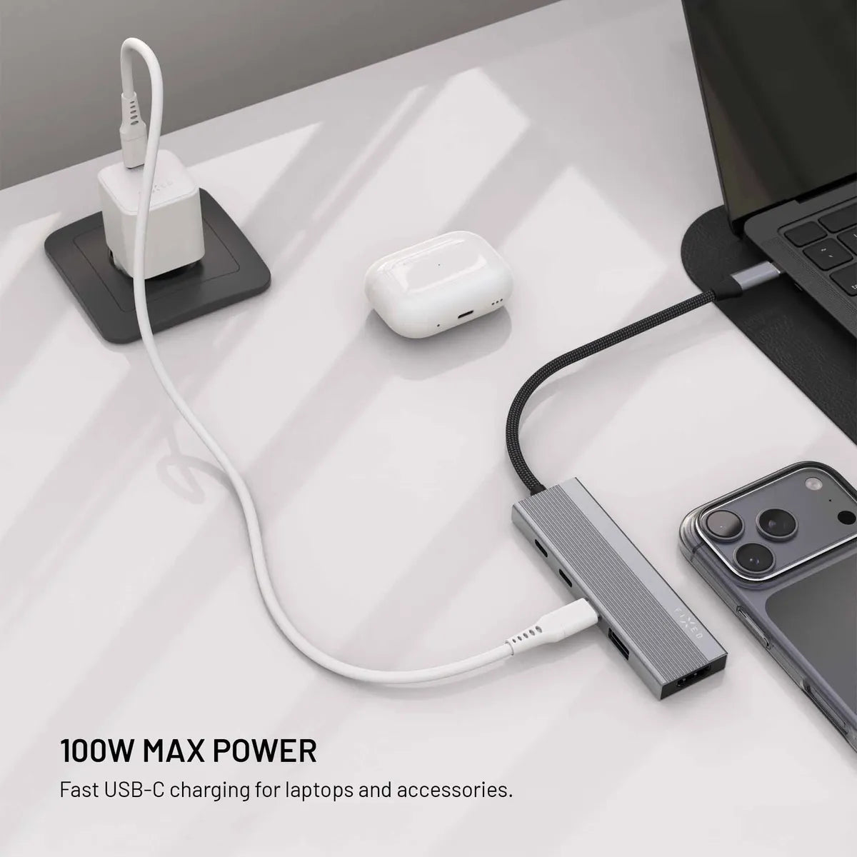 Fixed USB-hub Hub Core 5in1 4K/60Hz 100W