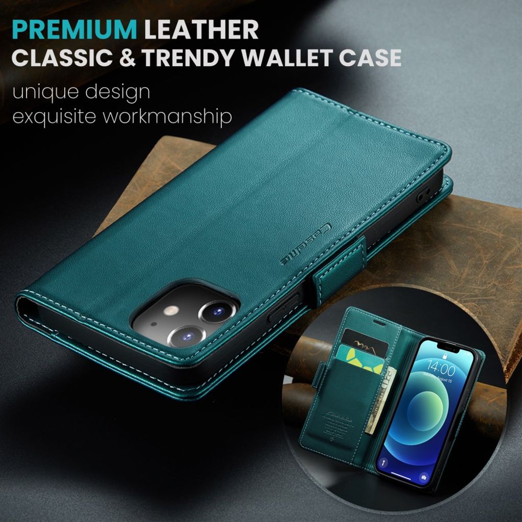 CaseMe iPhone 12 Mini Fodral 023 Series Grön