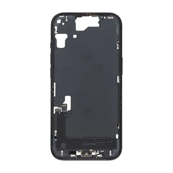 Mittenram med smådelar för iPhone 15 - Vit OEM