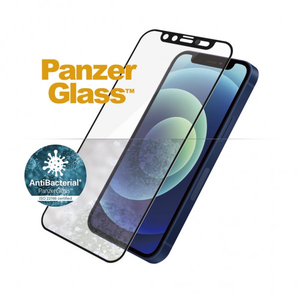 PanzerGlass iPhone 12 Mini Skärmskydd Edge-to-Edge Camslider