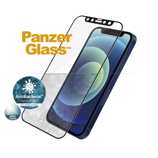 PanzerGlass iPhone 12 Mini Skärmskydd Edge-to-Edge Anti-Glare