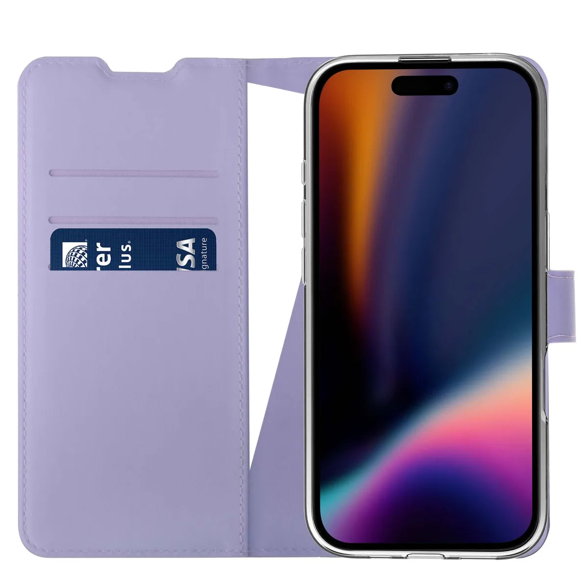 X2O iPhone 16 Fodral Classic Wallet Lila