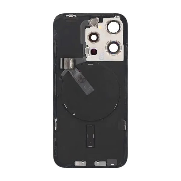 iPhone 15 Pro Baksida Glas Komplett OEM - Blå