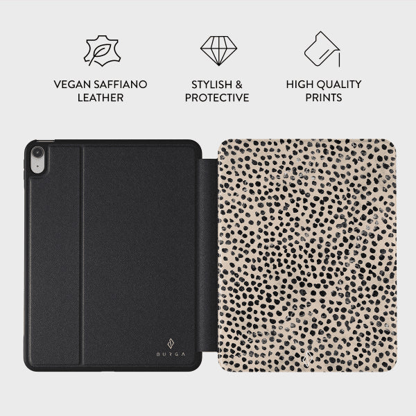 Burga iPad 10.9 (gen 10)/iPad 11 (A16) Fodral Folio Almond Latte