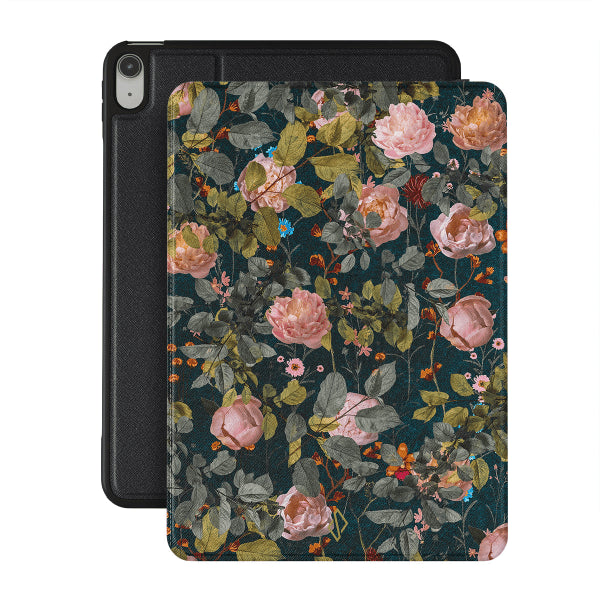 Burga iPad 10.9 (gen 10)/iPad 11 (A16) Fodral Folio Bloomy Garden