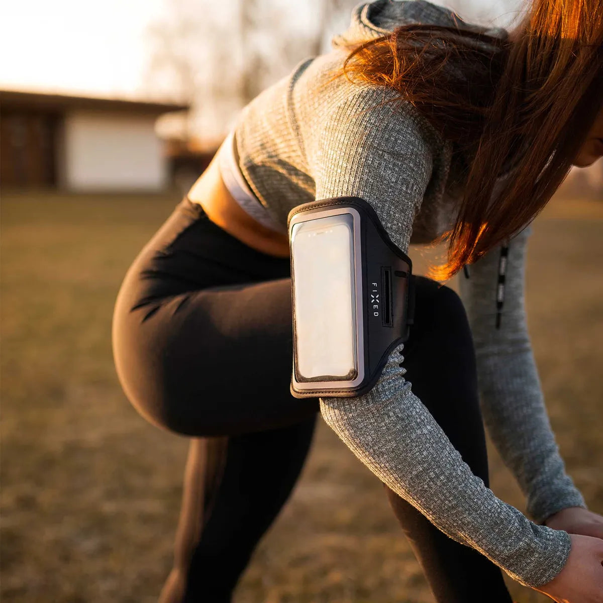 Fixed Mobilarmband 6.7" Svart