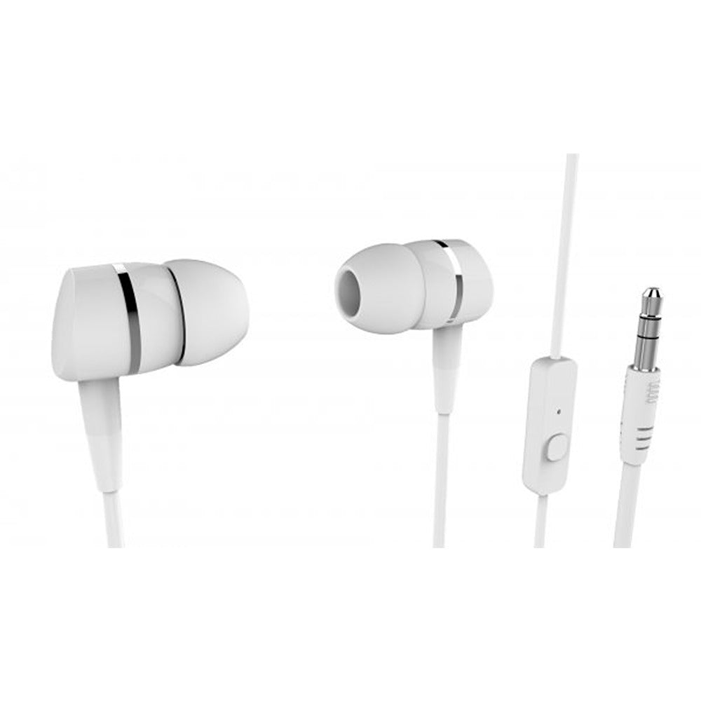 Vivanco Hörlurar SmartSound In-Ear Plugin Headset 3.5mm Vit