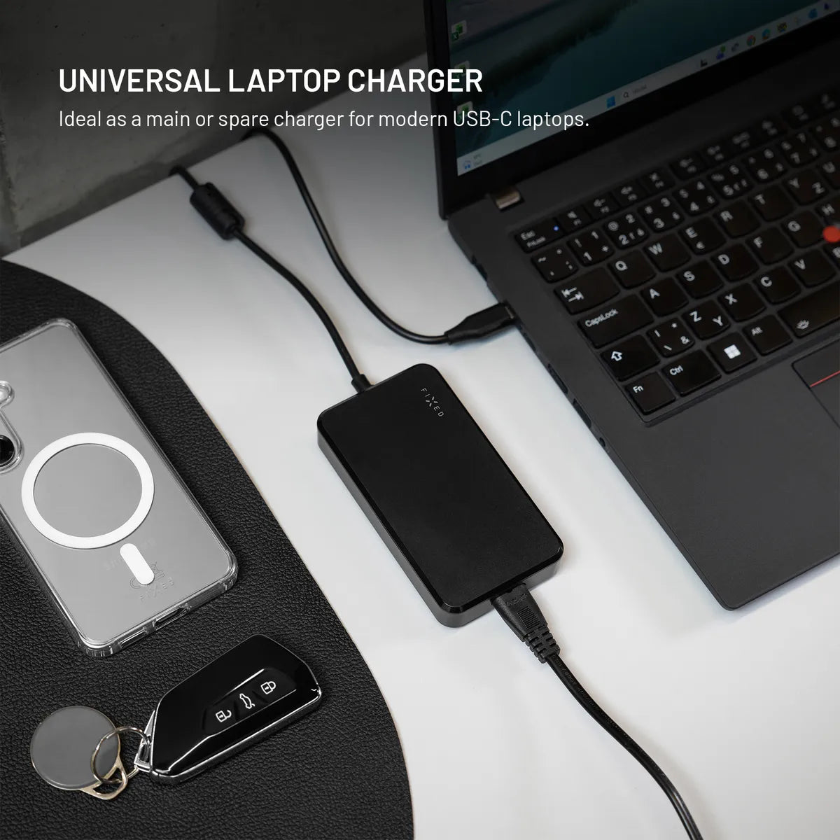 Fixed Datorladdare Power Adapter 100W USB-C 3m