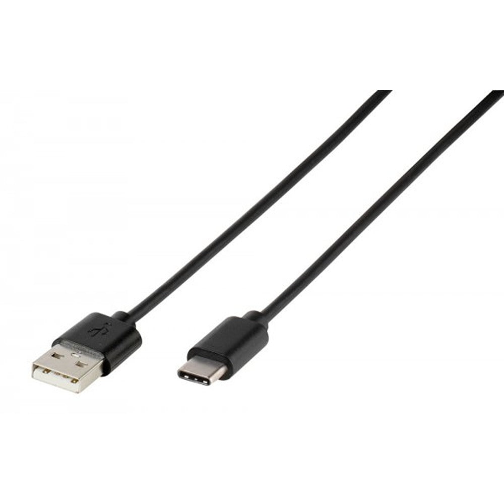 Vivanco Kabel Data Cable USB-A/USB-C 1.2m Svart