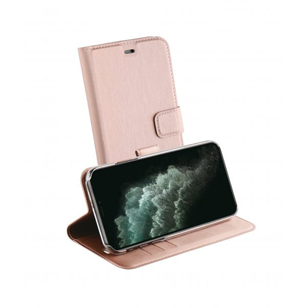 Vivanco iPhone 11 Pro Max Fodral Classic Wallet Roseguld