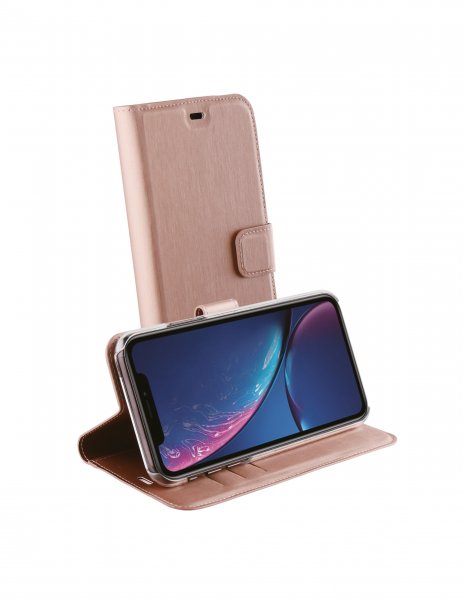 Vivanco iPhone Xr Fodral Classic Wallet Roseguld