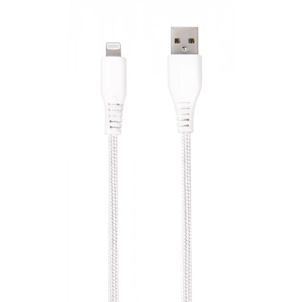 Vivanco Kabel Longlife Braided USB-A/Lightning 2.5m Vit