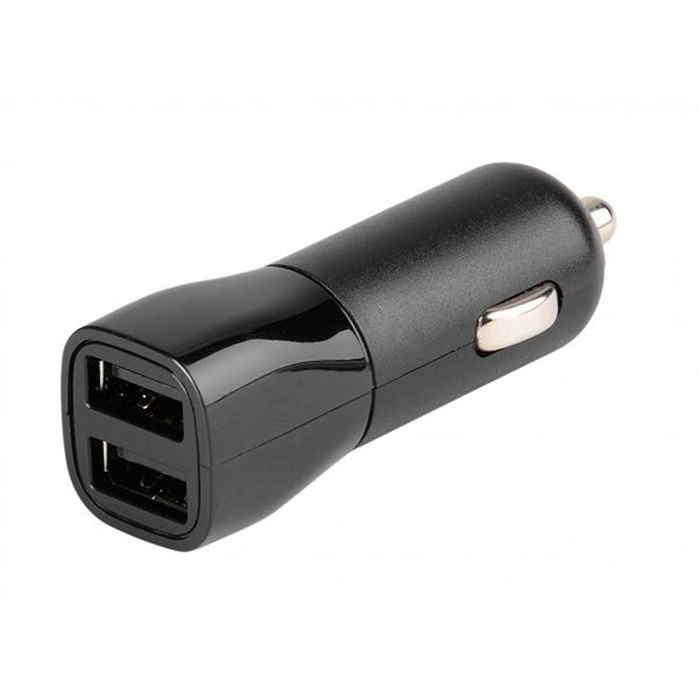 Vivanco Billaddare Fast Car Charger 2xUSB-A 17W Svart