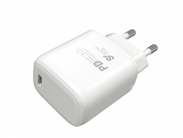 Vivanco Laddare 25W Super Fast PD Charger Vit