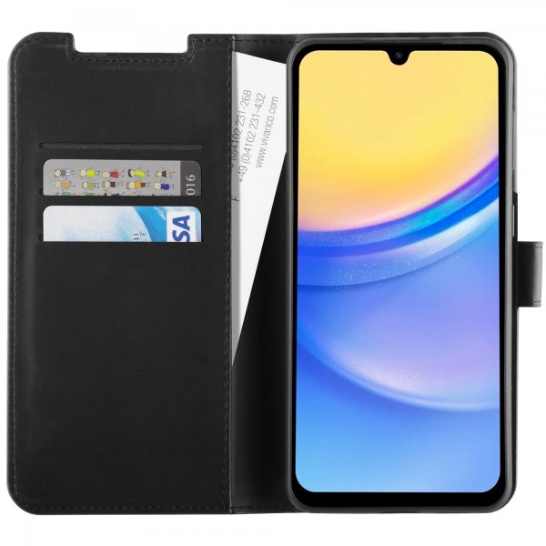 Vivanco Samsung Galaxy A55 Fodral Classic Wallet Svart